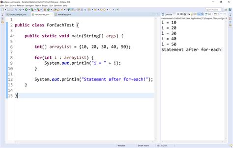 java for each in list.